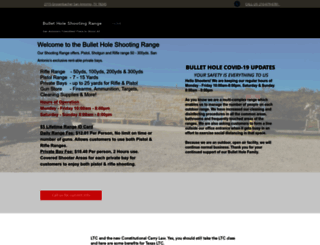 bullethole.com screenshot