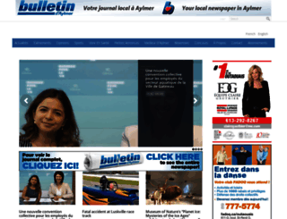 bulletinaylmer.com screenshot