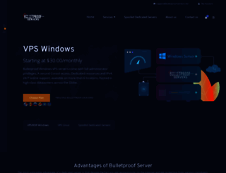 bulletproof-servers.net screenshot