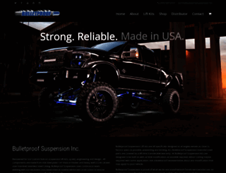 bulletproofsuspension.net screenshot