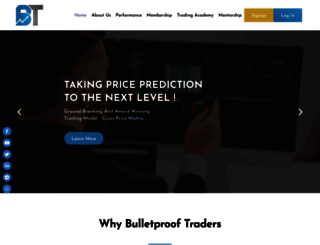 bulletprooftraders.com screenshot