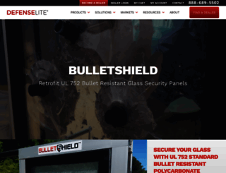bulletshield.com screenshot