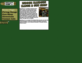 bulletstopinc.com screenshot