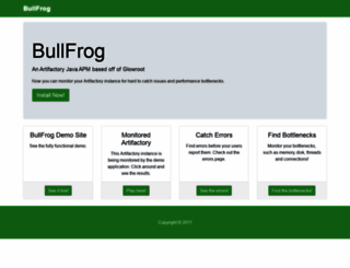bullfrog.live screenshot