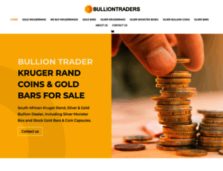 bullion-traders.co.za screenshot