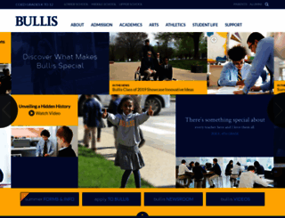 bullis.finalsite.com screenshot
