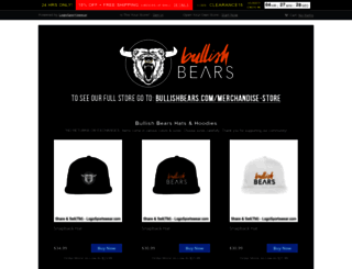 bullishbears.logosoftwear.com screenshot
