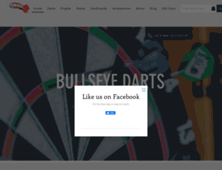 bullseyedarts.co.nz screenshot