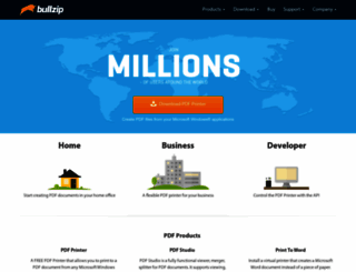 bullzip.com screenshot