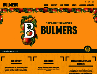 bulmer.com screenshot