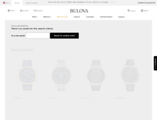 bulovaprecisionist.com screenshot