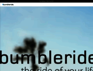bumbleride.com screenshot