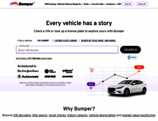 bumper.com screenshot