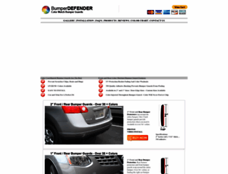 bumperdefender.com screenshot
