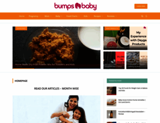 bumpsnbaby.com screenshot