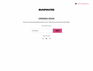 bumpwater.com screenshot