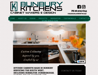 bunburykitchens.com.au screenshot