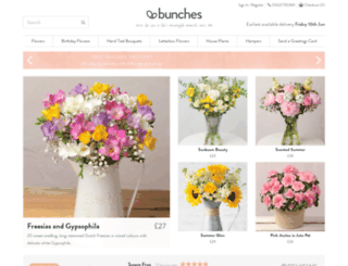 bunches.com screenshot