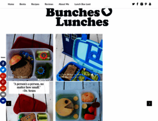 bunchesolunches.com screenshot