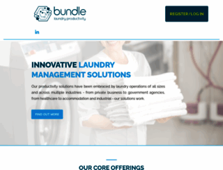 bundlelaundry.com screenshot