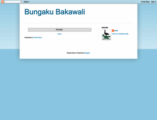bungakubakawali.blogspot.com screenshot