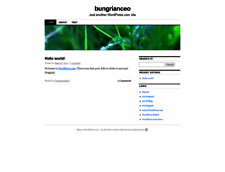 bungrianceo.wordpress.com screenshot