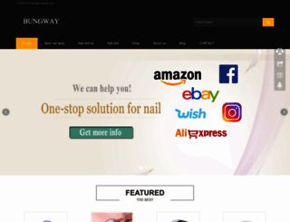 bungway-nails.com screenshot