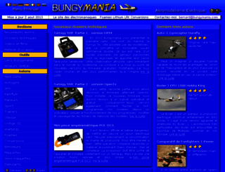 bungymania.com screenshot