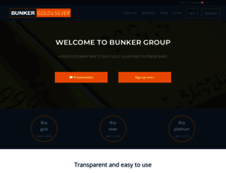 bunker-group.com screenshot