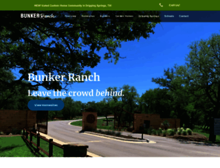 bunkerranch.com screenshot