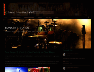 bunkersmusic.com screenshot
