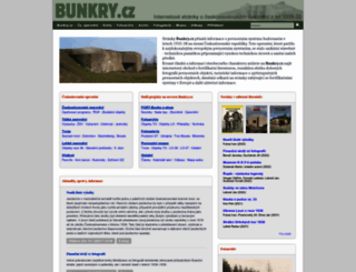bunkry.cz screenshot