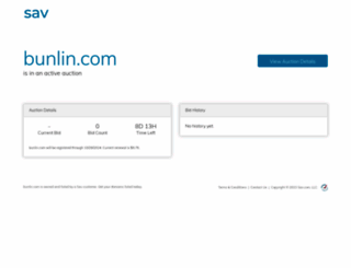 bunlin.com screenshot