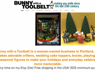 bunnywithatoolbelt.com screenshot