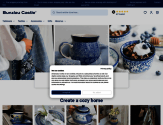 bunzlaucastle.com screenshot