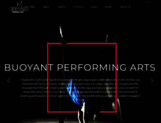 buoyantdance.com screenshot