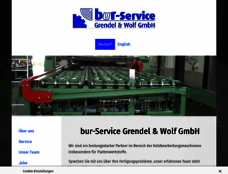 bur-service.de screenshot
