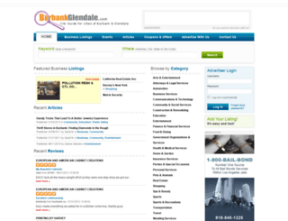 burbankglendale.com screenshot