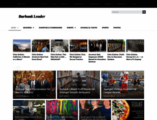 burbankleader.com screenshot