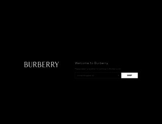 burberrys.com screenshot