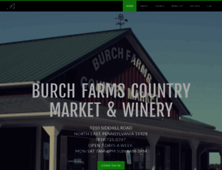 burchfarmscountrymarketandwinery.com screenshot