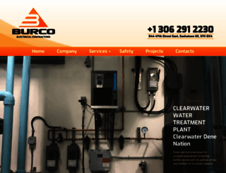 burcoelectric.com screenshot