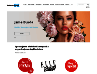 burdamedia.cz screenshot