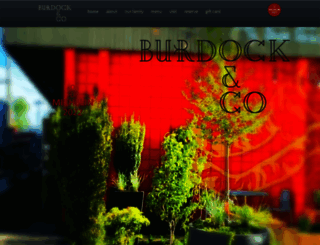 burdockandco.com screenshot