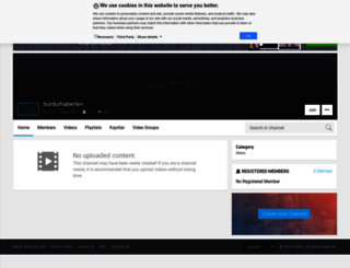burdurhaberleri.web.tv screenshot