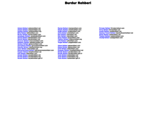 burdurrehberi.com screenshot