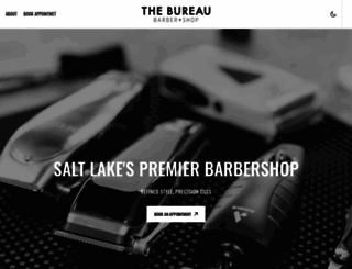 bureaubarbershop.com screenshot