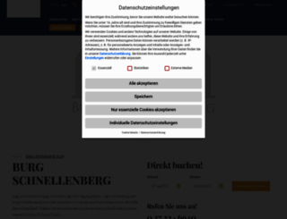 burg-schnellenberg.de screenshot