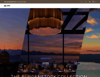 burgenstockselection.com screenshot