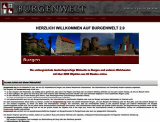 burgenwelt.org screenshot